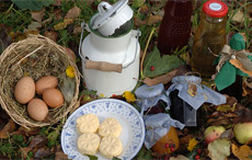 Typowe produkty Południowy Tyrol